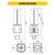 Halco 82846 - LED Double Tube Plug-In Lamp - 3000K-5000K - Hybrid Type A/B