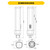 Halco 82853 - PLD9H-8CS LED Double Tube Plug-In - CCT Selectable - G24Q Base 