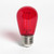 Halco 82685 - S14 LED Filament Red Bulb - Red - 5W Dimmable E26 
