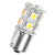 Halco 80692 - JC10 LED Lamp - 3000K - BA15S Base, Dimmable 