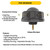 Halco 37315 - Haisen Microwave Sensor - 12VDC - Daylight Harvesting