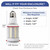 Keystone KT-LED20PSHID-FC-E26-8CSB-D – HID Replacement LED Lamp – E26 – CCT Selectable