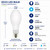 TCP FED23N15040E26FR - 26W Frost ED23 LED Filament HID Replacement Lamp - 4000K