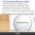 20" Clear Polycarbonate Light Globe – 6" Fitter Neck Flange 