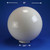 20" White Polycarbonate Light Globe – 6" Fitter Neck Flange 