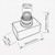 Replacement Photoelectric Switch for Outdoor Light Fixtures - 120V-277V Dusk to Dawn Sensor 