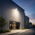60W Low Profile Bronze LED Wall Pack for Building Exterior Lighting - Photocell with Disable Switch 