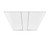 2x2 Volumetric LED Troffer - Low Glare Center Basket - Deco DSCB-GEN2-22MW40  