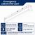 2 ft Emergency LED Linear Strip Light with Battery Backup - Lumen and CCT Selectable 