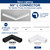 Deco DPAT-VPL-L-B - Black 90° L-Connector for Vector Architectural Linear Lights 