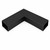 Deco DPAT-VPL-L-B - Black 90° L-Connector for Vector Architectural Linear Lights 