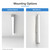 Deco DVPL-GEN2-KIT-SM-W - White Surface or Wall Mount Vector Architectural Linear Lights 
