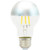 Sunlite 80509-SU - A19 LED Filament Silverbowl Bulb - 2700K - Dimmable E26 
