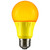 Sunlite 80149-SU - 3W LED A19 Colored Bulb - Amber - Non-Dimmable 