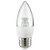 Sunlite 41777-SU - 7W LED B13 Torpedo Chandelier Bulb - 5000K - Dimmable 