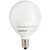 Sunlite 41891-SU - G16.5 LED Globe Frosted - 4000K - E12 Dimmable