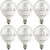 Sunlite 40294-SU - G16.5 Globe LED Bulb - 2700K Warm White - Dimmable E12 