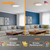 Sunlite 85672-SU - 7in Round LED Mini Panel - 15W - Dimmable 