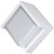 Sunlite 85114-SU - Square Modern Outdoor Wall Sconce - CCT Selectable - 12W 