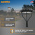 Sunlite 85618-SU - LED Post Top Light - CCT Selectable - Photo Control 