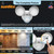 Sunlite 88903-SU - Dual Head Outdoor Security Light - CCT Selectable - 24W 