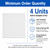 2x2 Emergency LED Panel with Battery Back Up - Wattage and CCT Selectable 