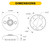 Halco 25432 - TruBlu Dual-Tech Ceiling Occupancy Sensor - 12-24VDC 