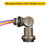 Halco 25436 - 90-Degree Elbow with Z-10 Base - Bronze - IP65 Wet Rated 