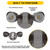 Halco 25596 - Patrol Security Flood - CCT Selectable - 10/15/20W Wet Rated 