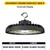 Halco 30401 - HoverBay Round Highbay - CCT Selectable - Wattage Selectable 