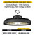 Halco 30456 - HoverBay Round High Bay - CCT Selectable - 180-240W Selectable 