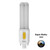 Halco 82850 - LED Double Tube Plug-In Lamp - CCT Selectable - Hybrid Type A/B 