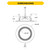 Halco 89015 - 4in Retrofit Downlight - Color Selectable - 7.5W 