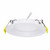 Halco 89030 - 4in Slim Smooth Select Downlight Head - CCT Selectable - 8W 