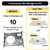 Halco 89034 - 6in Slim Select Resi Downlight HO Rough-In Kit - CCT Selectable - 13W Dimmable 