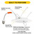 Halco 89234 - LED Retrofit Downlight 6in - CCT Selectable - 10W Dimmable 