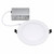 Halco 89238 - LED Slim Downlight 6in Smooth Trim - CCT Selectable - 13W 