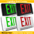 Halco 97130 - LightBar Exit & Emergency Combo - Green - 90min Battery Backup 