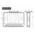Halco 97136 - Exit/Emergency LightBar Combo - Green Legend - 90min Backup 