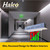Halco 97138 - Edgelit Combo Exit - Red/Green Selectable - 90min Backup 