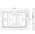 Halco 97142 - Low Profile Exit/EM Combo - Green Legend - 90min Battery 