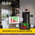 Halco 98026 - Combo Exit/Emergency Light - Red/Green Selectable - 90min Battery 