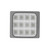 Halco 98069 - Remote Head Indoor Single Square - 1.2W - Adjustable Beam 