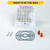 Halco 98069 - Remote Head Indoor Single Square - 1.2W - Adjustable Beam 