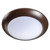 Topaz SDL6/11W/BZ/D/CTS - 6in Surface Mount Downlight - CCT Selectable - Wet Rated 