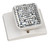 Topaz EL1/LED/WH/RH - White Square Remote Emergency Head - 90-Min Backup 