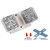 Topaz EL2/LED/WH/RH - White Square Remote Double Head Emergency Light - 90 Min Backup 