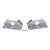 Topaz LVT-ANGL-MNT - Angle Mount Kit for Vapor Tight - Fits LVT 2/4ft - 2 Brackets 