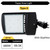 Topaz ARL-480PCS-T5 - 480W Type V LED Area Light with Slipfitter 