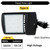 Topaz ARL-480PCS-T5-HV - 480W Type V LED Area Light with Slipfitter - 277-480V 